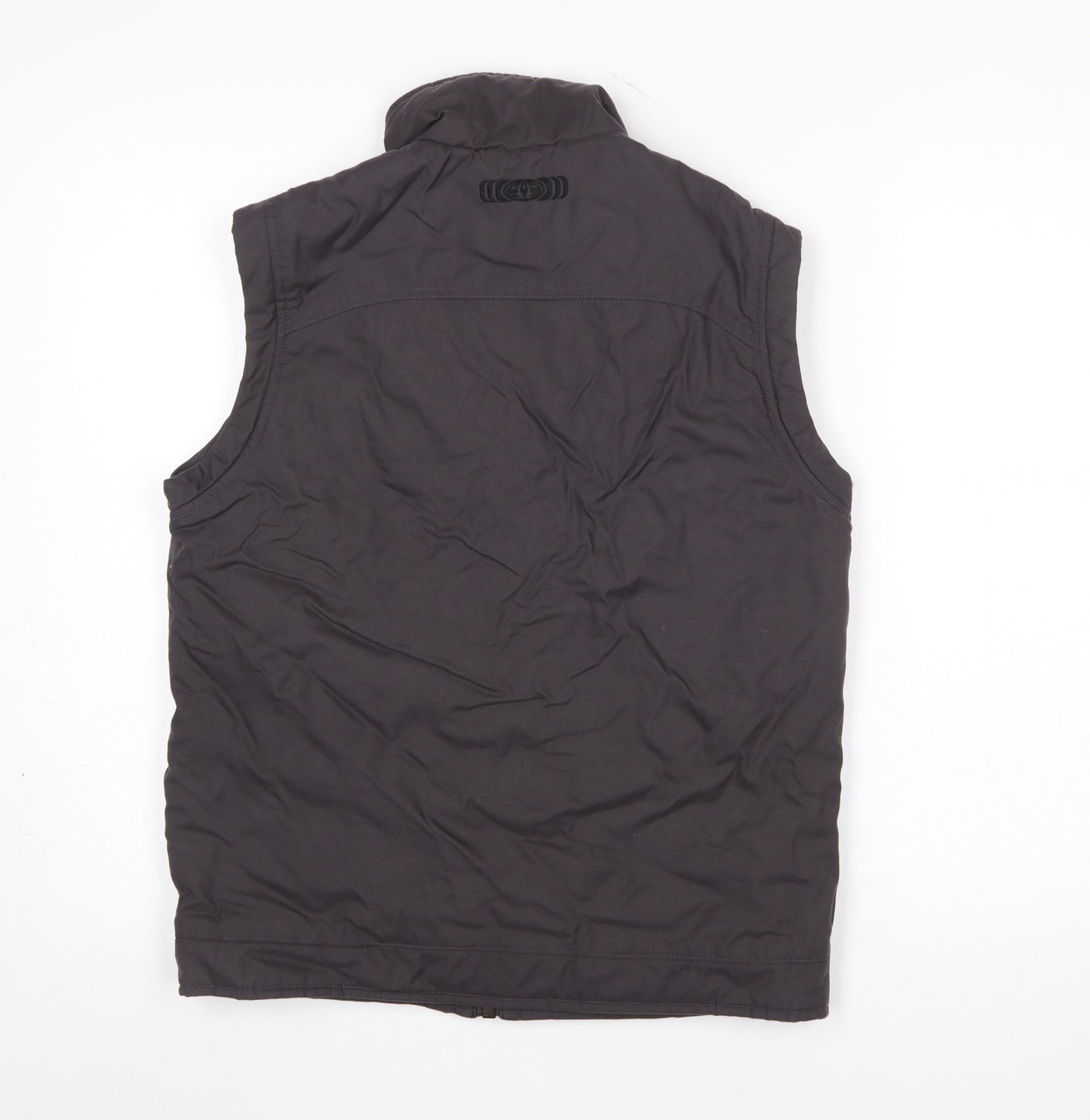 Animal Men's Grey Technical Softshell Bodywarmer Waistcoat S
