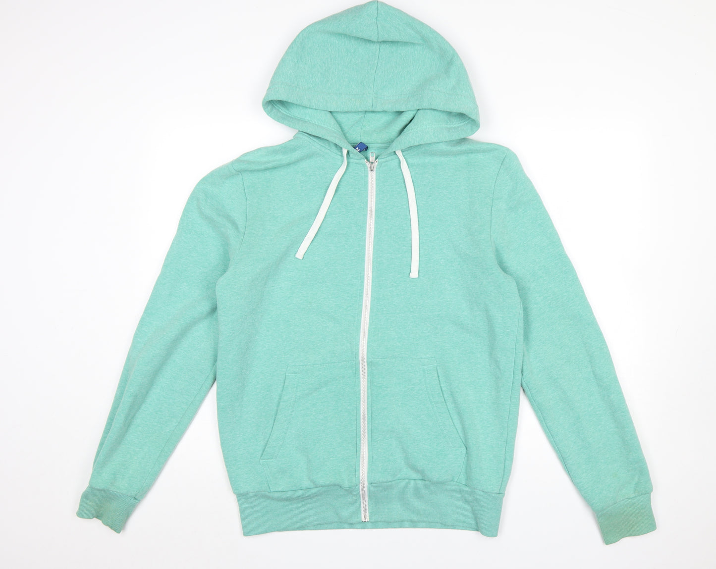 H&M Divided Men's Green Full Zip Hoodie Size M