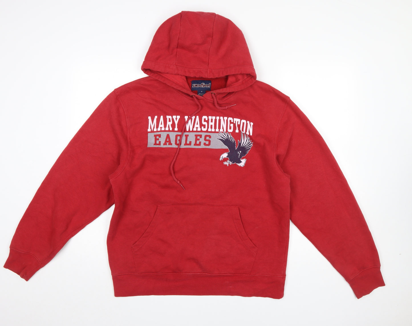 Jansport Red Mary Washington Eagles Hoodie Womens M Cotton Blend