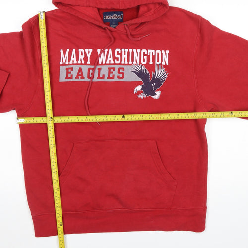 Jansport Red Mary Washington Eagles Hoodie Womens M Cotton Blend