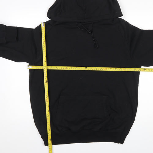 Bolongaro Trevor Men’s Black Pullover Hoodie L Graphic Print Snake Design
