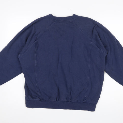 Zara Women Navy Blue NYC 1982 Pullover Sweatshirt Size S