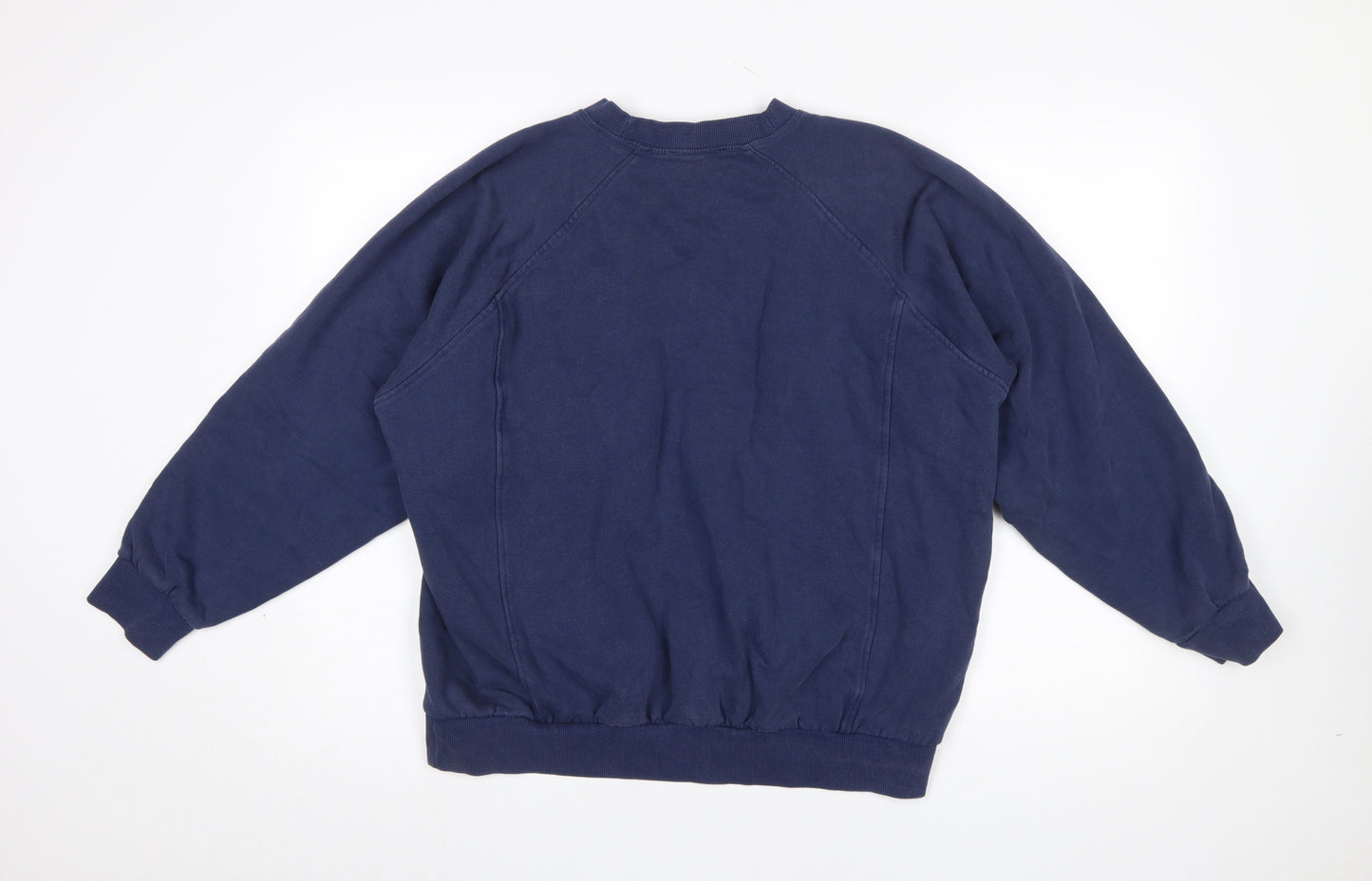 Zara Women Navy Blue NYC 1982 Pullover Sweatshirt Size S