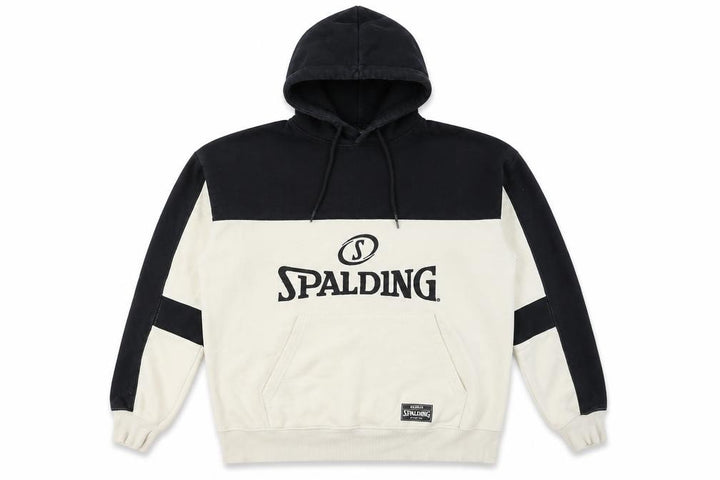 Pull&Bear Spalding Men’s Beige Black L Pullover Hoodie