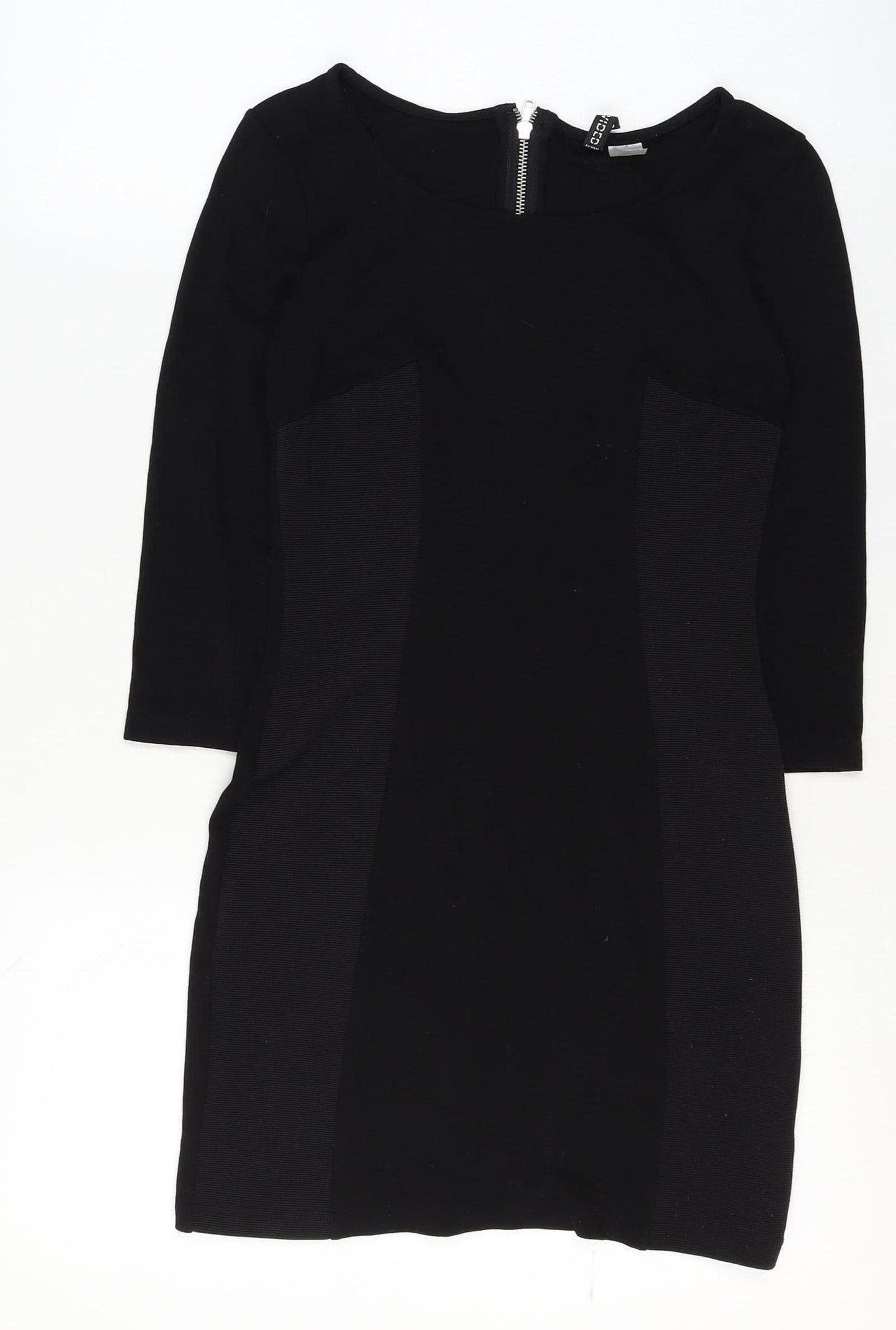 Divided by H&M Women’s Black Bodycon Short Dress Size 8