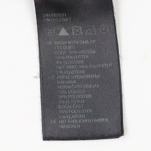 Divided by H&M Women’s Black Bodycon Short Dress Size 8