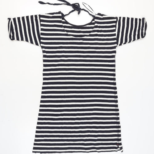 L.O.G.G. Women's Multicoloured XS T-Shirt Dress Nautical Cotton