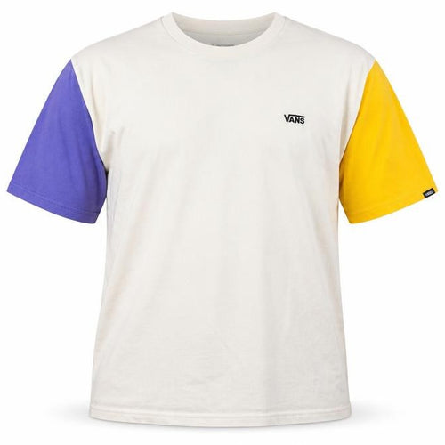 Vans Men's Multicoloured Cotton Crew Neck Classic Fit T-Shirt Size L