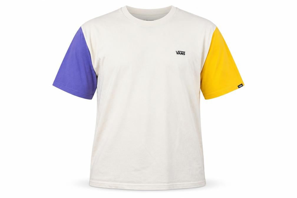 Vans Men's Multicoloured Cotton Crew Neck Classic Fit T-Shirt Size L
