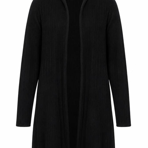 Monsoon Women’s Black Long Sleeve Knit Open Cardigan Size M