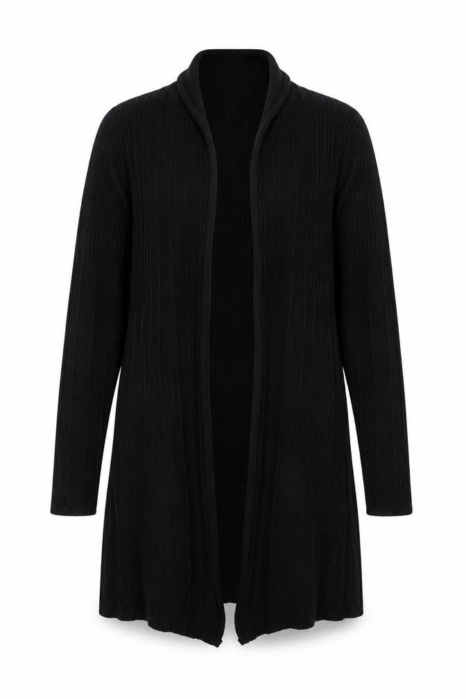 Monsoon Women’s Black Long Sleeve Knit Open Cardigan Size M