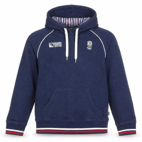 Canterbury Women's Navy England Rugby Hoodie Size 10 Pullover Cotton Blend