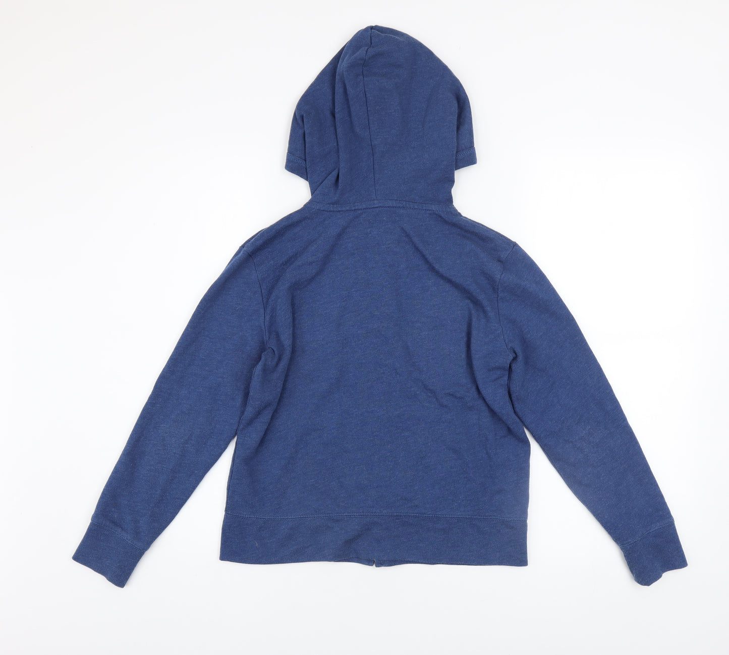 GAP Kids Girls Blue Sequin Logo Full Zip Hoodie 12-13 Years