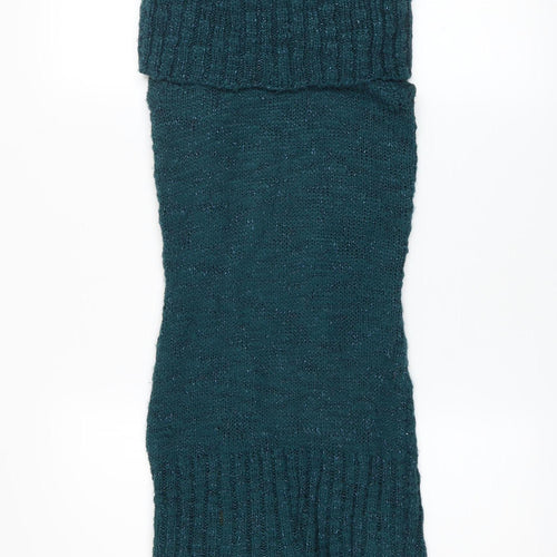 Joe Browns Women’s Green Knit Jumper Dress Size M Sleeveless Stretch Winter