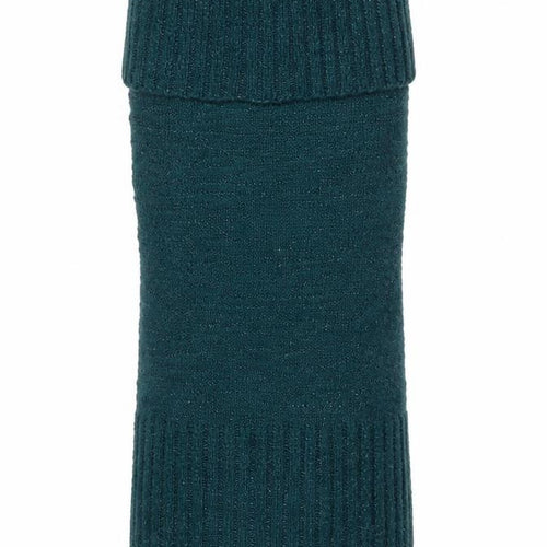 Joe Browns Women’s Green Knit Jumper Dress Size M Sleeveless Stretch Winter