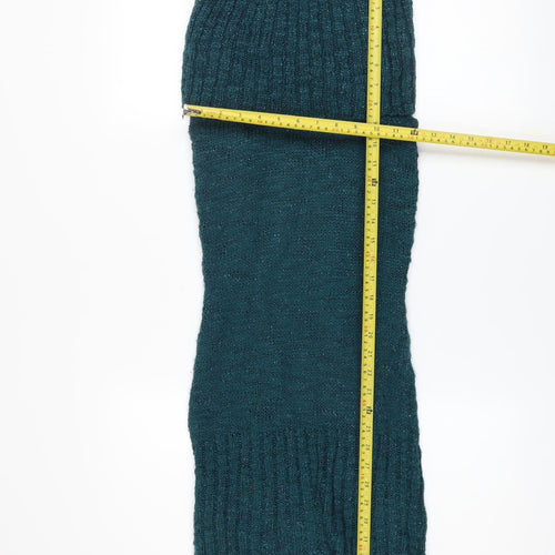 Joe Browns Women’s Green Knit Jumper Dress Size M Sleeveless Stretch Winter