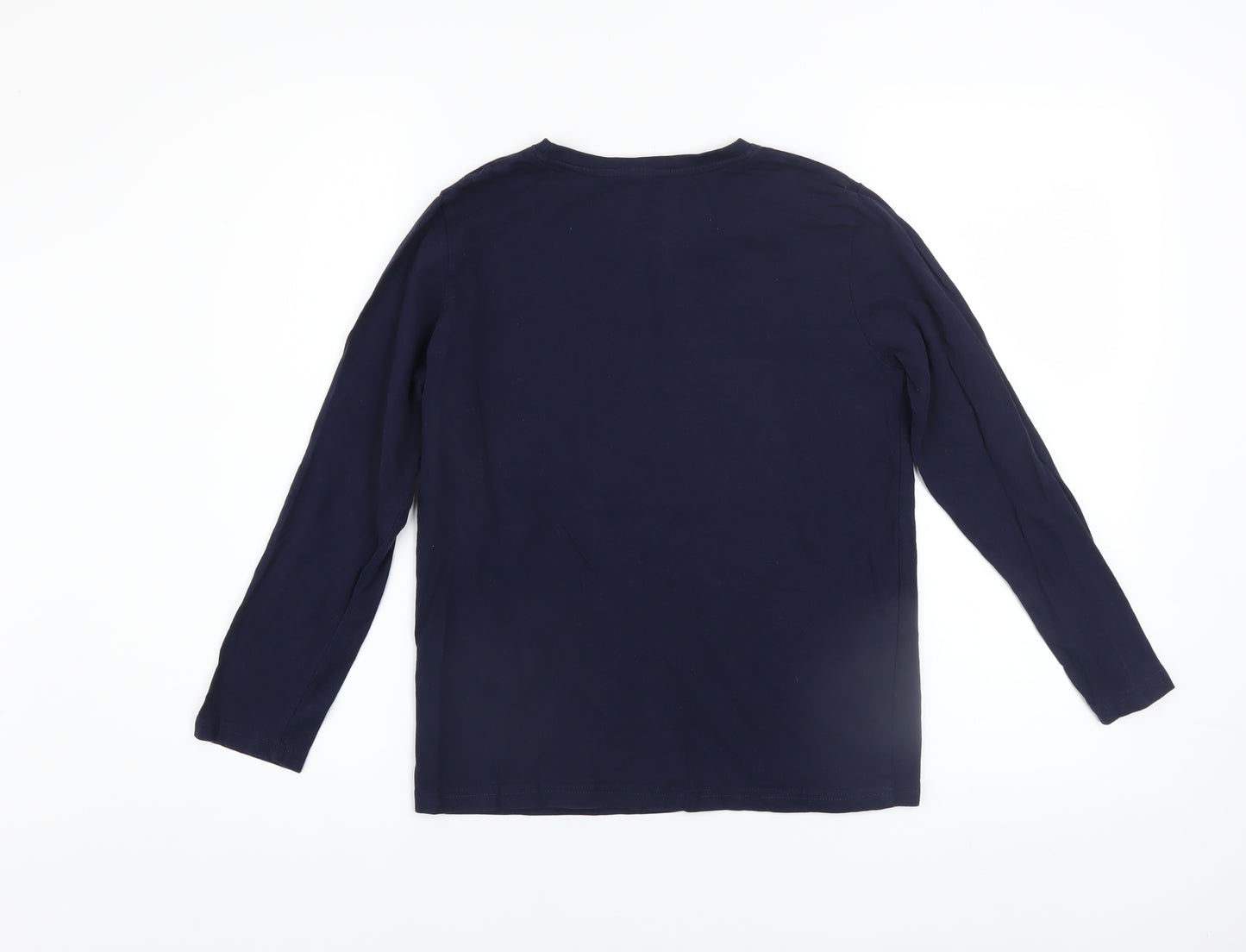 Rebel by Primark Boys Blue Long Sleeve Graphic T-Shirt 11-12 Years