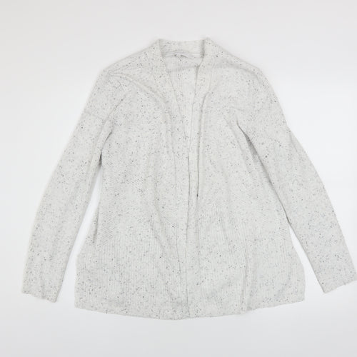 Verve Ami Women’s Grey Knit Long Sleeve Open Cardigan L