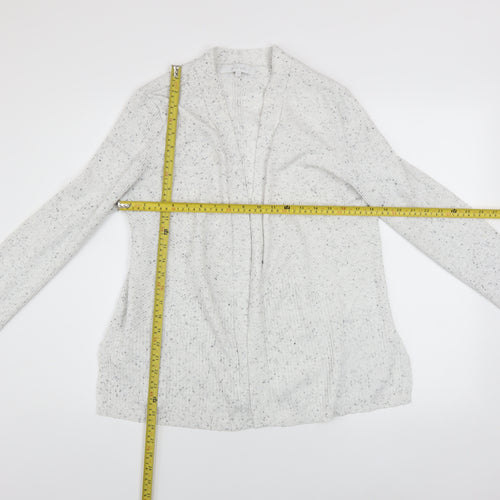 Verve Ami Women’s Grey Knit Long Sleeve Open Cardigan L