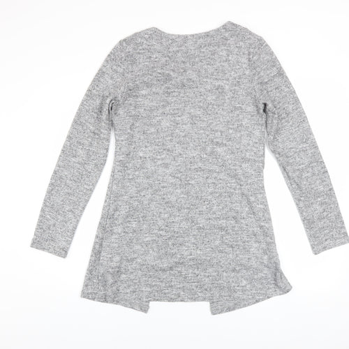 Apricot Womens Grey Long Sleeve Knit Cardigan UK 10