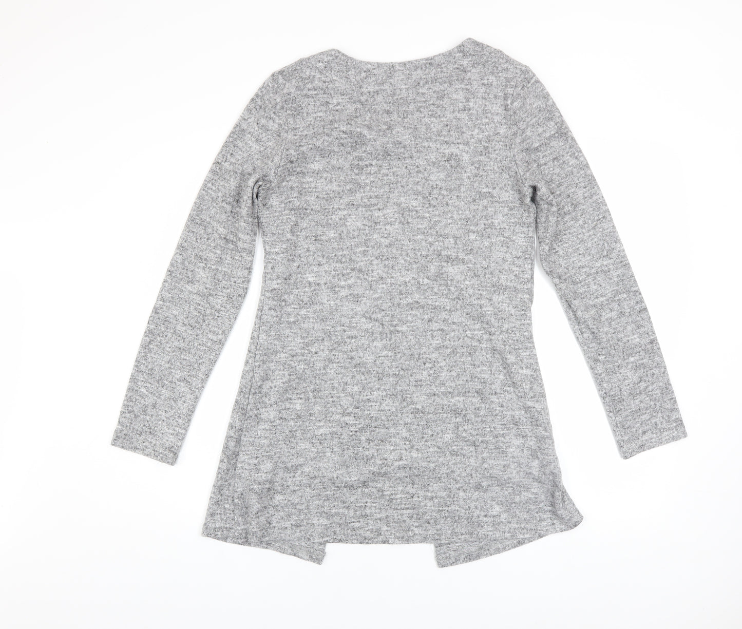 Apricot Womens Grey Long Sleeve Knit Cardigan UK 10
