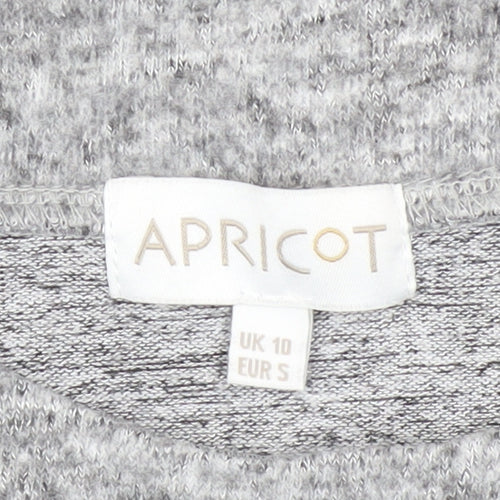 Apricot Womens Grey Long Sleeve Knit Cardigan UK 10