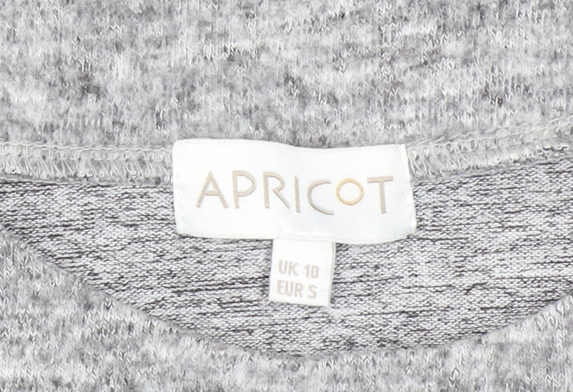 Apricot Womens Grey Long Sleeve Knit Cardigan UK 10
