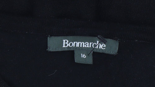 Bonmarche Women’s Multicoloured Size 16 Geometric Tunic Jumper