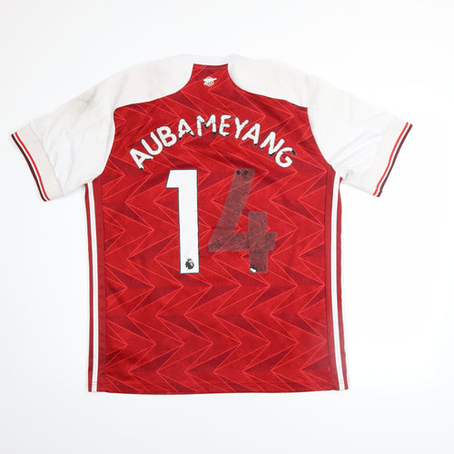 Adidas Arsenal Red White Men's M Short Sleeve Football Shirt