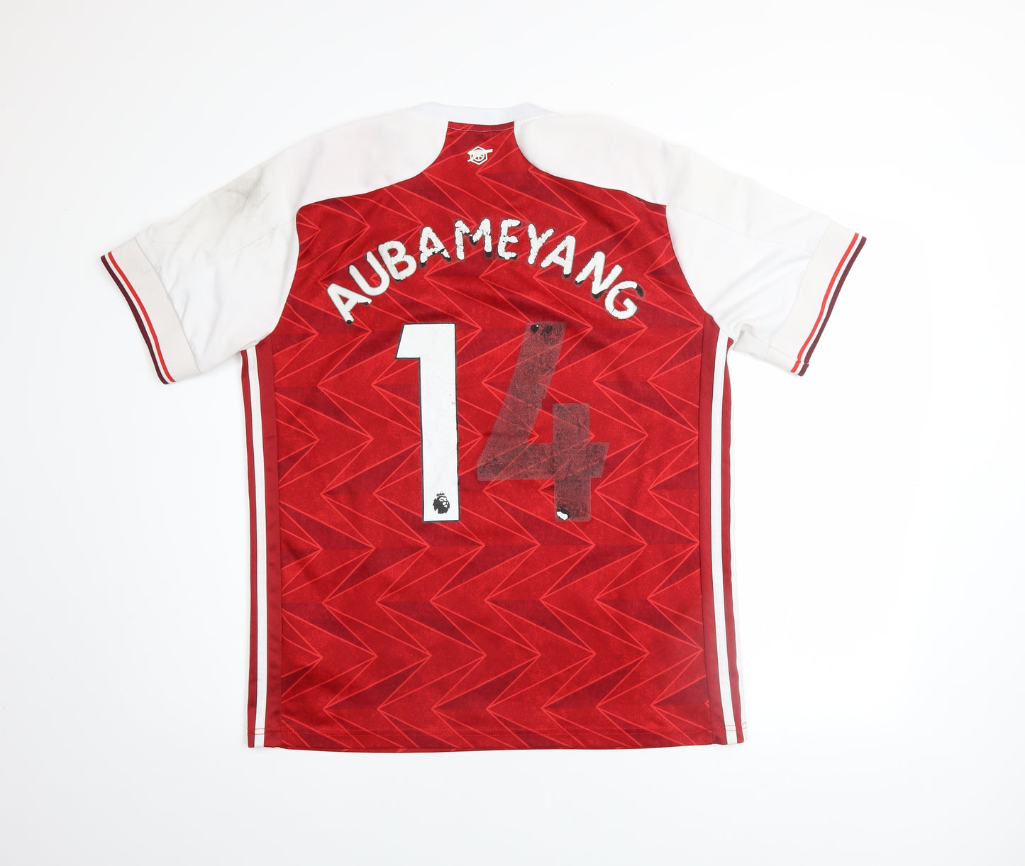 Adidas Arsenal Red White Men's M Short Sleeve Football Shirt