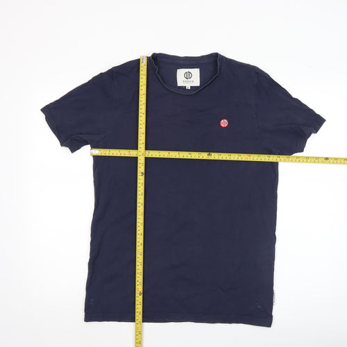 Nordam Men's Blue Cotton Crew Neck Short Sleeve T-Shirt Size M