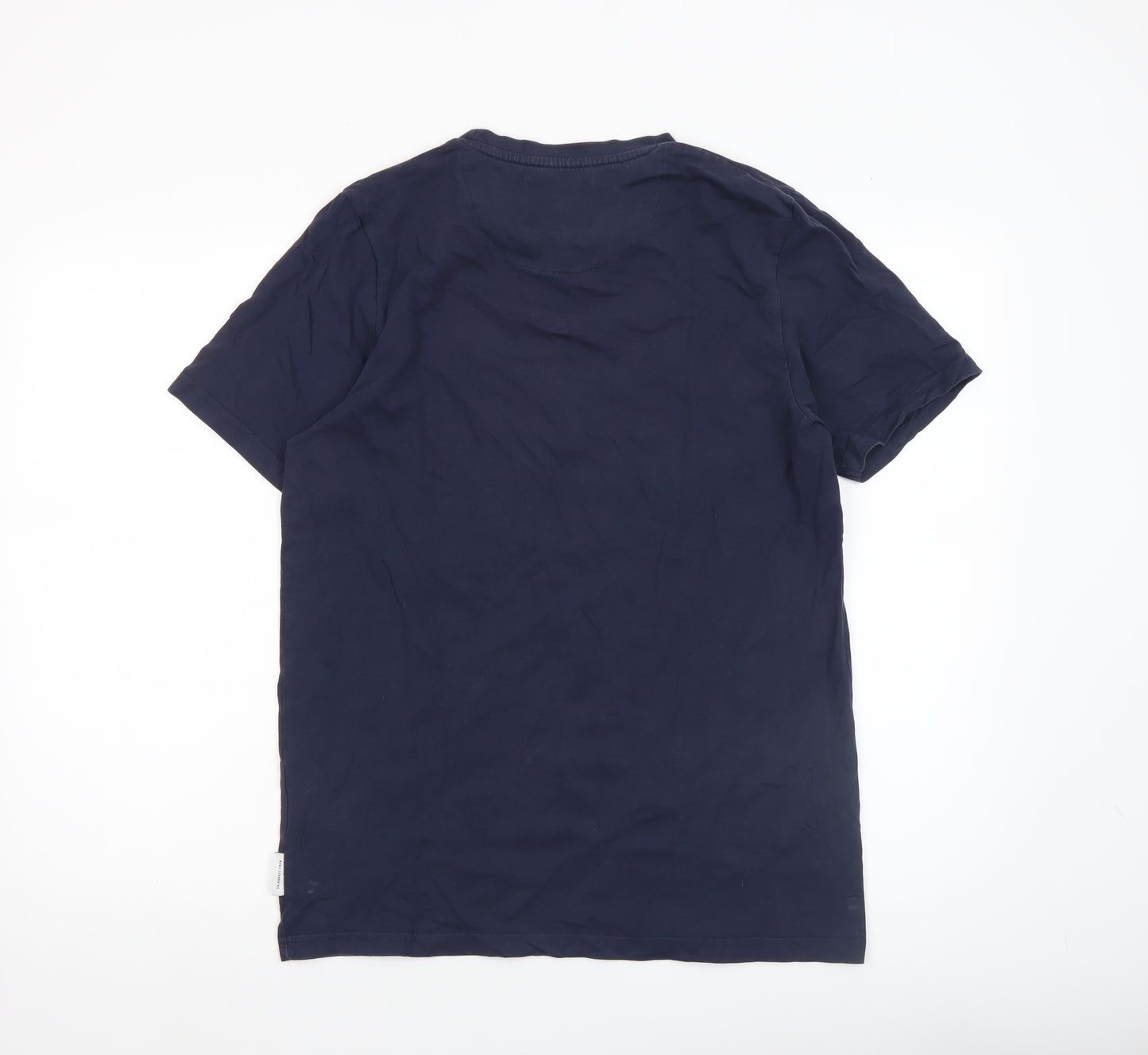 Nordam Men's Blue Cotton Crew Neck Short Sleeve T-Shirt Size M
