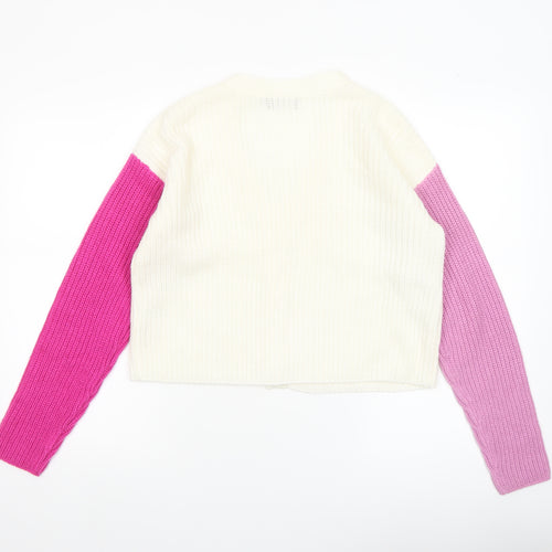 PrettyLittleThing Women’s Multicoloured Small V-Neck Cardigan