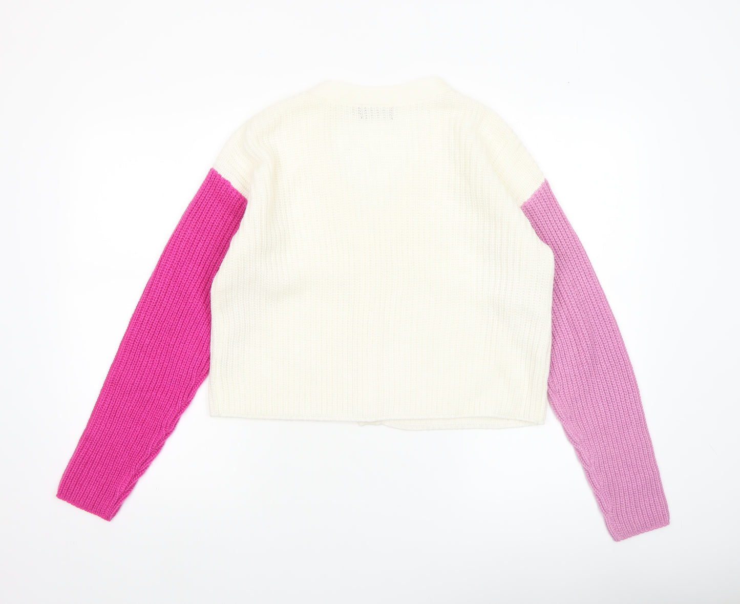 PrettyLittleThing Women’s Multicoloured Small V-Neck Cardigan