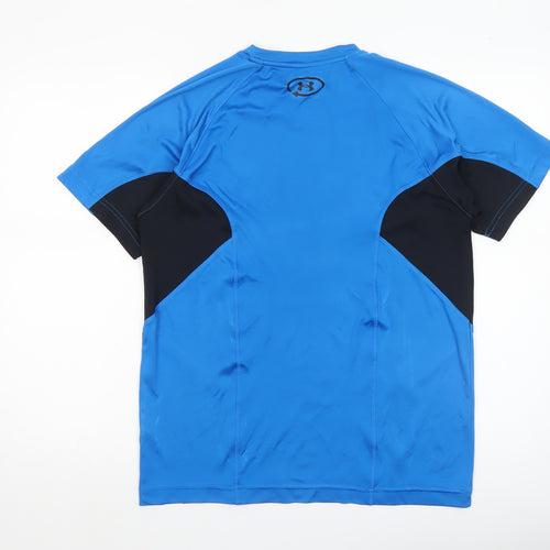 Under Armour Men's Blue HeatGear Short Sleeve Regular Fit Sports T-Shirt Size S