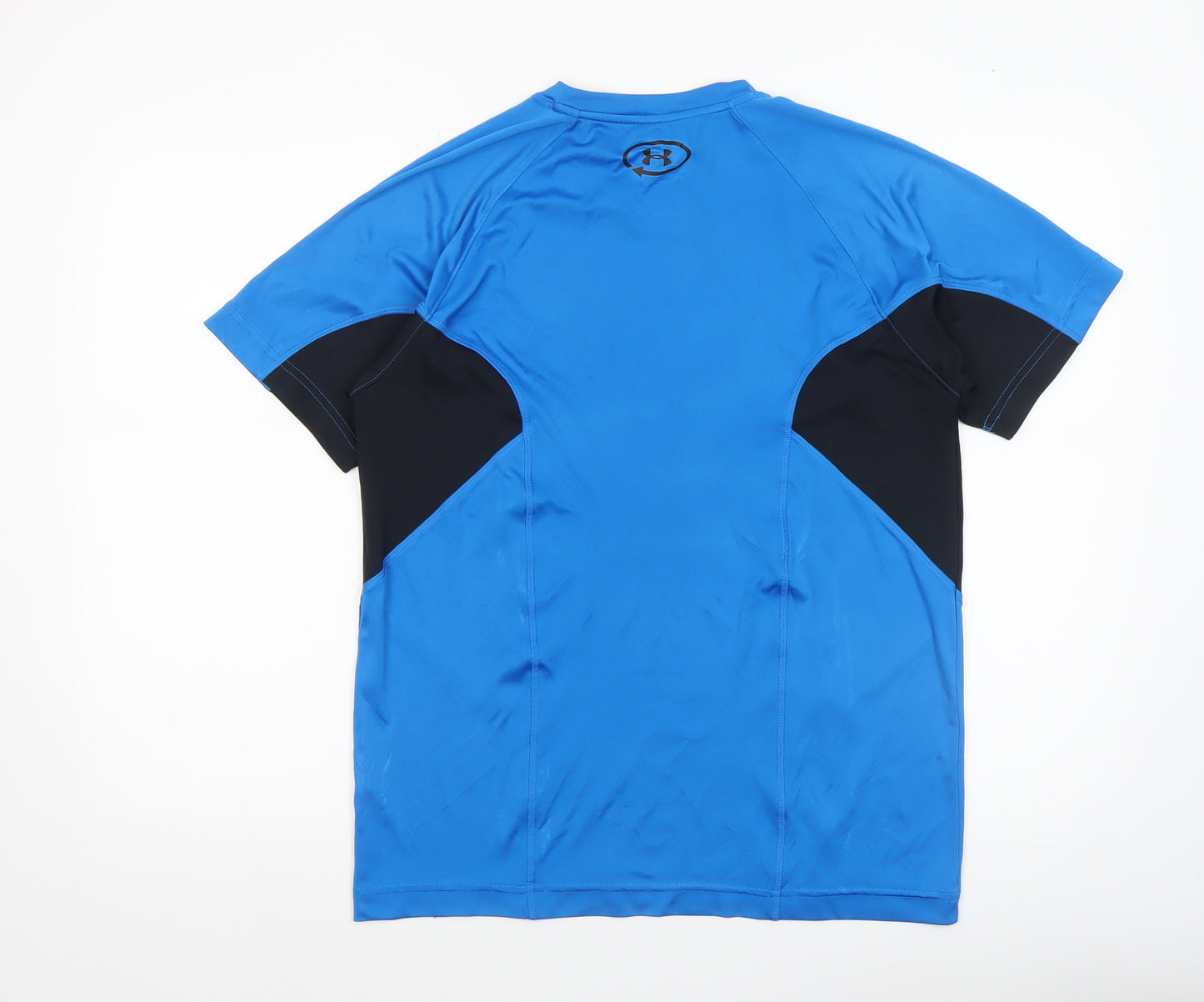 Under Armour Men's Blue HeatGear Short Sleeve Regular Fit Sports T-Shirt Size S