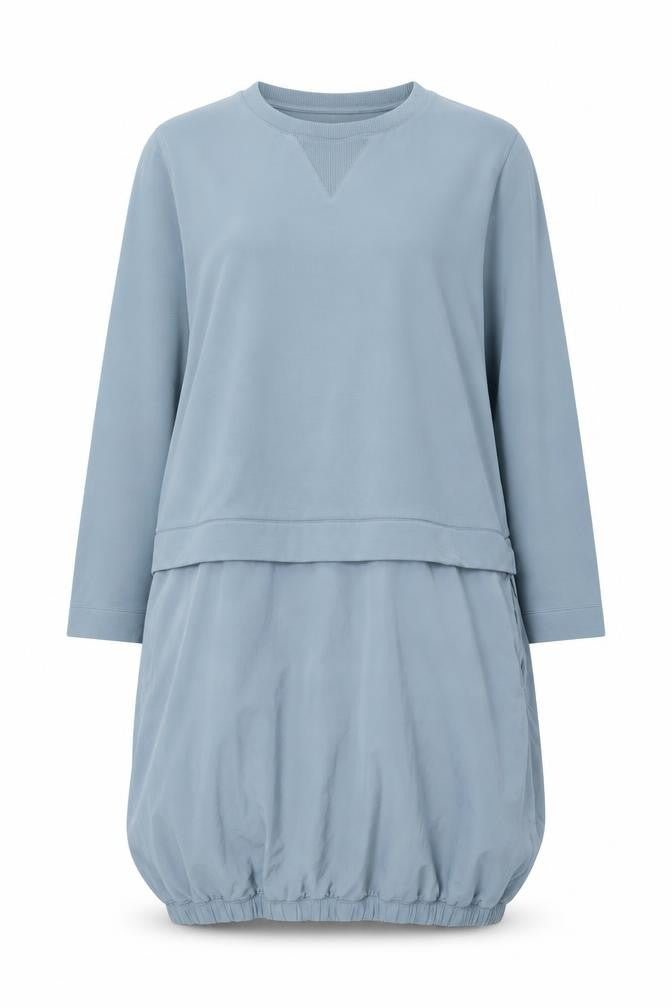 Carolyn Donnelly The Edit Women Blue XL Bubble Hem Casual Dress