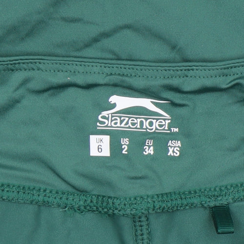 Slazenger Women’s Green UK 6 Athletic Skort Stretch Sportswear