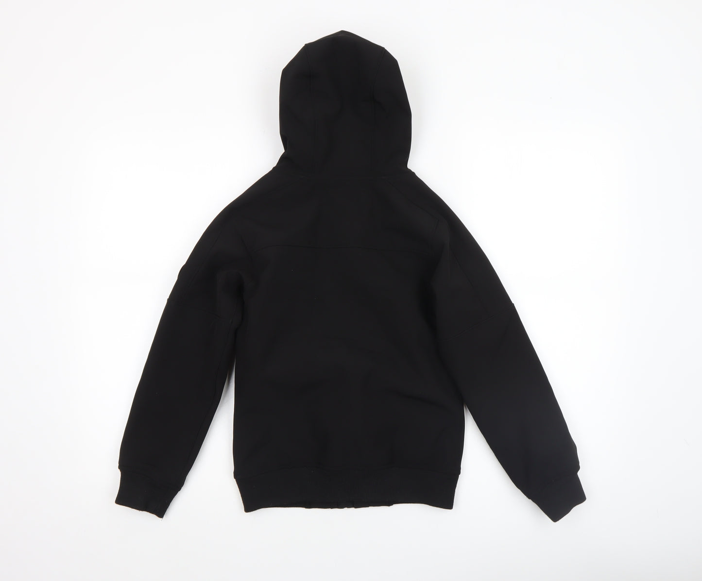 Firetrap Boys Black 7-8 Years Hooded Soft Shell Jacket