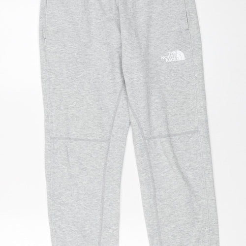 The North Face Boys Grey Jogger Trousers 11 Years Cotton Blend