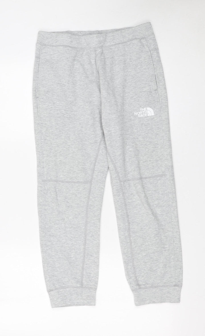 The North Face Boys Grey Jogger Trousers 11 Years Cotton Blend