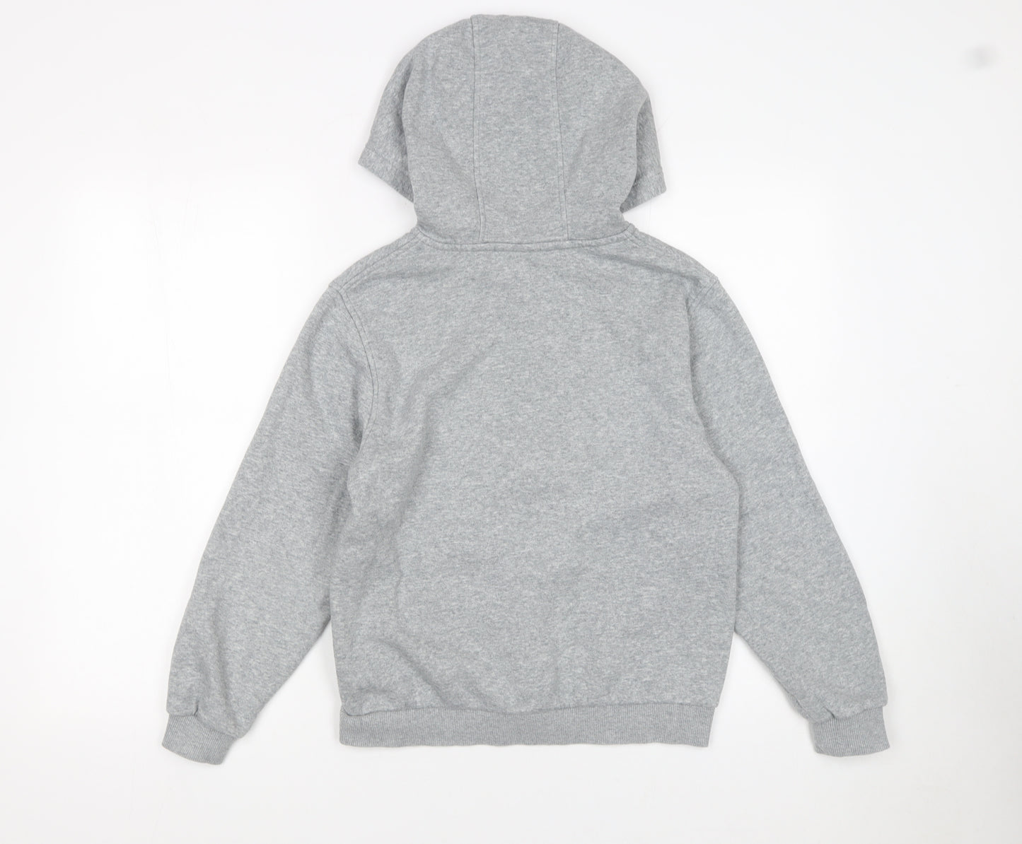 Nike Boys Grey Full Zip Fleece Hoodie Size 146cm Regular Fit
