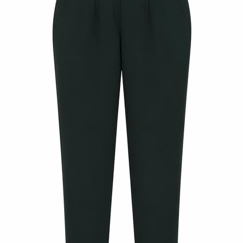 Jacqueline de Yong Women’s Green Tapered Elastic Waist Trousers Size S