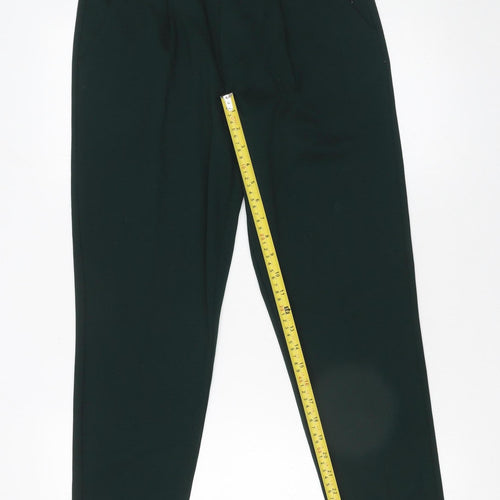 Jacqueline de Yong Women’s Green Tapered Elastic Waist Trousers Size S