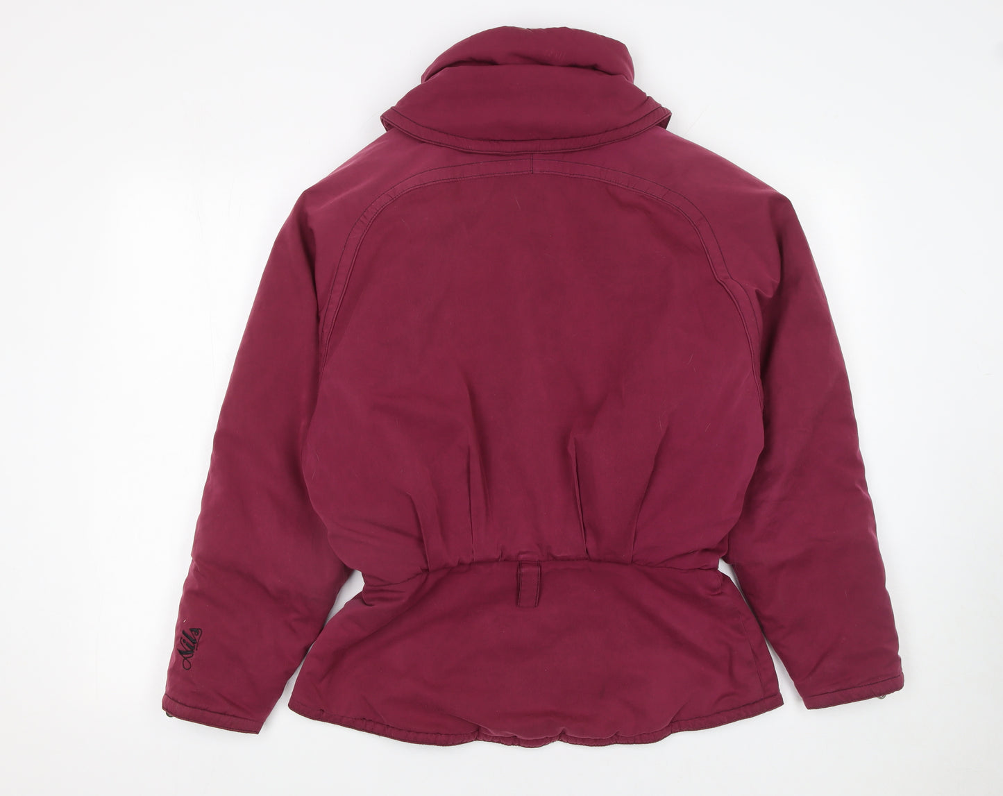 Nils Womens Purple Ski Jacket Size 12 Winter Softshell Coat