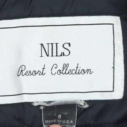 Nils Womens Purple Ski Jacket Size 12 Winter Softshell Coat