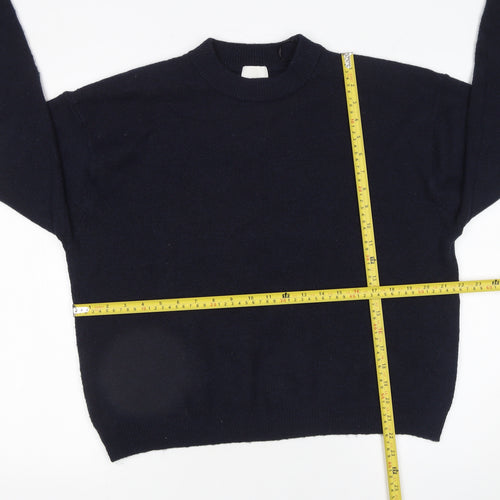 H&M Women's Black Crew Neck Long Sleeve Pullover Jumper Size S