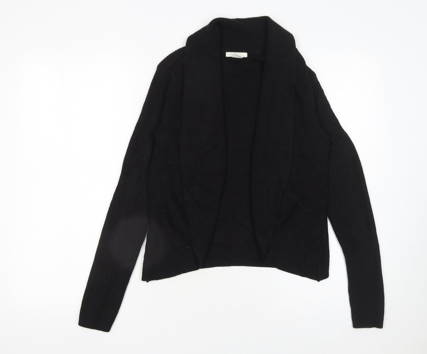 H&M Women’s Black Long Sleeve Open Knit Cardigan Size S