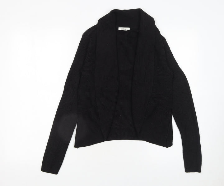 H&M Women’s Black Long Sleeve Open Knit Cardigan Size S