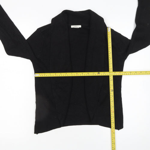 H&M Women’s Black Long Sleeve Open Knit Cardigan Size S
